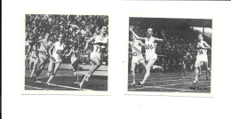 DS37 - PHOTOS COLLECTION ESSO - JOSY BARTHEL (406) - WERNER LUEG (739) - BOB MCMILLEN (092) - Athlétisme