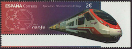 España 2021 Edifil 5455 Sello ** 80 Aniversario De RENFE Tren Ferrocarril Michel 5504 Yvert 5209 Spain Stamp Timbre - Ongebruikt