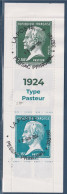 Carnet Philex-2024 Paris Pasteur 1924 - Timbres Types Du 174 Et 177 Oblitérés - Modernes : 1959-...