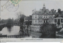 Creil (60) - L'Hôtel-de-Ville Et La Passerelle - Creil