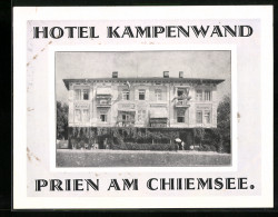 Vertreterkarte Prien Am Chiemsee, Hotel Kampenwand, Blick Zum Hotel  - Unclassified