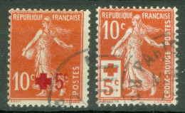 France  Yv 146/147 Ob TB  - Used Stamps