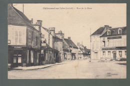 CP - 45 - Châteauneuf-sur-Loire - Rue De La Gare - Other & Unclassified