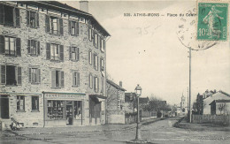 CPA Essonne > Athis Mons Place Du Centre - Epicerie - Boucherie - Athis Mons