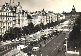 PRAGUE, ARCHITECTURE, TRAM, CARS, CZECH REPUBLIC, POSTCARD - Czech Republic