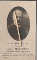 Warêt-l'Evêque, 1931, Louis Mathelot, Jacquemin - Devotion Images