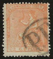 Espagne      .  Y&T   .   130  .    1873   .     O   .     Oblitéré - Oblitérés