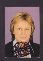 Autographe Signature Chanteur Claude François Voir Dos - Singers & Musicians