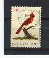 VATICAN - Y&T N° 856° - Oiseau - Gros Bec Rouge De Virginie - Used Stamps