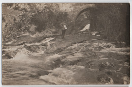 Carte-photo - Environs D'ADANA - Turquie - Turkei (Cilicie) Pont De Pierre Sur Une Cascade, à Situer... - Places