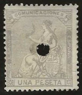 Espagne      .  Y&T   .   137  .    1873   .     O   .     Oblitéré - Gebraucht