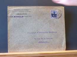 107/194 LETTRE  BELGE 1917 - OC1/25 Gouvernement Général