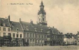 62 - Hesdin - La Place - Animée - Carte Neuve - CPA - Voir Scans Recto-Verso - Hesdin