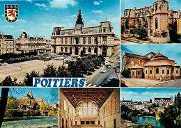 86 - Poitiers - Multivues - Automobiles - Blasons - Carte Neuve - CPM - Voir Scans Recto-Verso - Poitiers