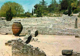 84 - Vaison La Romaine - Feuilles Du Quartier De Puymin Et Le Dolium - Carte Neuve - Archéologie - CPM - Voir Scans Rect - Vaison La Romaine