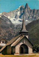 74 - Chamonix - Mont-Blanc - La Chapelle Des Praz - L'Aiguille Verte - Les Drus - CPM - Voir Scans Recto-Verso - Chamonix-Mont-Blanc