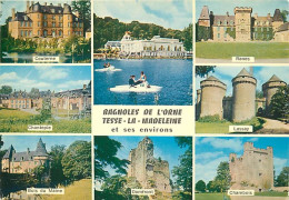 61 - Bagnoles De L'Orne - Multivues - Chateaux - Carte Neuve - CPM - Voir Scans Recto-Verso - Bagnoles De L'Orne