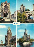 57 - Metz - Multivues - Automobiles - Marché - Flamme Postale De Metz - CPM - Voir Scans Recto-Verso - Metz