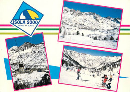 06 - Isola 2000 - Multivues - Hiver - Neige - CPM - Voir Scans Recto-Verso - Autres & Non Classés