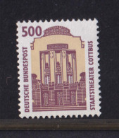 Bund 1679 V  SWK 500 Pf Postfrisch Weiße Gummierung  - Roller Precancels