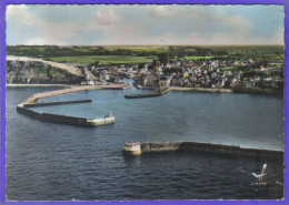 Carte Postale 14. Port-en-Bessin  Vue D'avion Très Beau Plan - Port-en-Bessin-Huppain