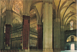 ESPAGNE - Sevilla - Cathédrale Maître Autel Et Nefs - Vue De L'intérieure - Carte Postale Ancienne - Sevilla