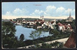 AK Waldsee / Württ., Teilansicht Mit Kirche  - Bad Waldsee