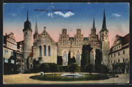 AK Merseburg, Schlosshof Mit Dom  - Merseburg