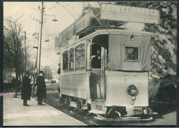 Edit. BVA - CH - Ce 2/2 1 Du CBV Attendant La Correspondance Du VMC (1913) - Voir 2 Scans - Trains