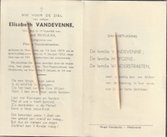 Melsbroek, Elisabeth Vandevenne, Huygens, Vanderstraeten - Images Religieuses