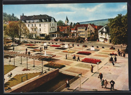 AK Bad Orb Im Spessart, Salinenplatz Mit Badehotel Und Café Burgring  - Bad Orb