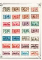 Martinique Lot 75 TP Paysages Oblitérés N* 3 Scans, Non Collés, Légère Charnière - Usados