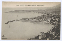 Menton, Vue Générale Et Cap Martin (lt 10) - Menton