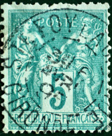 -Sage N°75. Type Ll Ob.STE FOY LA GRANDE ( 32 ) - 1876-1898 Sage (Type II)