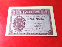 BILLETE 1 PESETA 1937 SIN CIRCULAR SC / UNC SPAIN BANKNOTE ESPAGNE *COMPRAS MULTIPLES CONSULTAR* 461 - 1-2 Pesetas