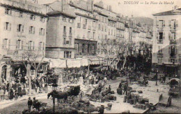 4V5Jm    83 Toulon La Place Du Marché Cliché Giraud - Toulon