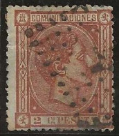 Espagne      .  Y&T   .   153  .    1875     .     O   .     Oblitéré - Gebruikt