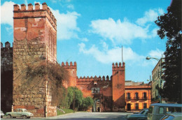 ESPAGNE - Sevilla - Palais Royaux -Porte Du Lion - Vue Générale - Carte Postale Ancienne - Sevilla