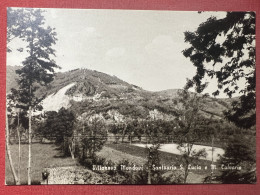 Cartolina - Villanova Mondovi - Santuario S. Lucia E M. Calvario - 1940 Ca. - Cuneo