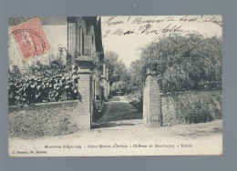 CPA - 51 - Environs D'Epernay - Saint-Martin-d'Ablois - Château De Montbayen - Entrée - Circulée En 1905 - Autres & Non Classés