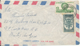 Mexico Air Mail Cover Sent To British Zone Germany 13-10-1948 - Mexico