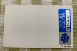 TNO Public Transport Test Card, RF Card,white Card With Lable,mostly For Netherlands - Unclassified