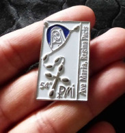 Insigne Du Pèlerinage Militaire  International De Lourdes, 54eme - Army