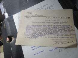 Beograd Narodno Bankarstvo Beograd 1945 - Other & Unclassified