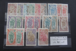 CÔTE DES SOMALIS N°67 à 81 DONT PARFOIS 2 EXEMPLAIRES NEUF*  COTE 287,00 EUROS  VOIR SCANS - Unused Stamps