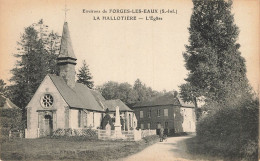 E1194 La Hallotiere L'eglise - Autres & Non Classés