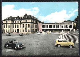 AK Saarbrücken /Saar, Kreiskulturhaus Mit Schlossgartenrestaurant, VW Käfer  - Saarbruecken