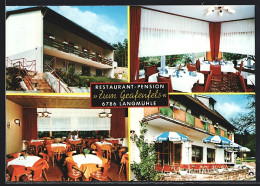 AK Langmühle, Restaurant-Pension Zum Grafenfels, Mit Speiseräumen Und Terrasse, Inh. Helmut Gross  - Other & Unclassified