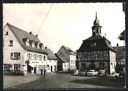 AK Bad Soden / Taunus, Strassenpartie Mit Altem Rathaus  - Taunus