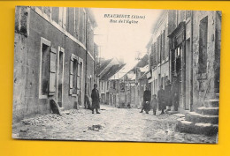 CPA  02  - BEAURIEUX - Rue De L'Eglise - Other & Unclassified